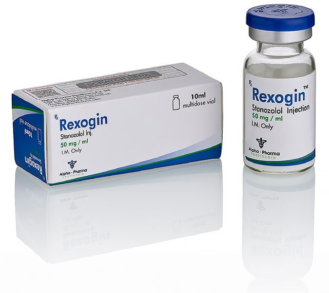 Rexogin Stanozolol 50mg / ml vial Alpha Pharma Rexogin Stanozolol 50mg / ml vial Alpha Pharma